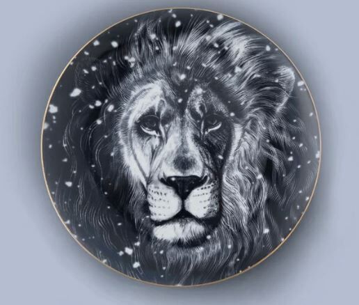 Hediye seti dekoratif 300 Elips- 2 Totem Aslan