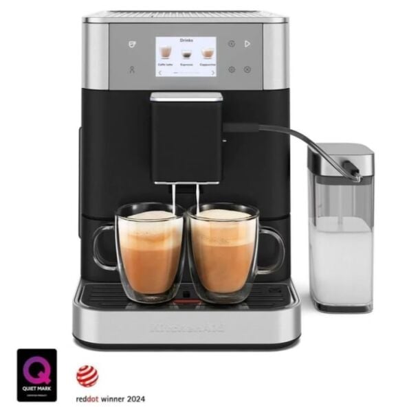 KitchenAid Tam Otomatik Espresso Makinesi KF7 - Cast Iron Black