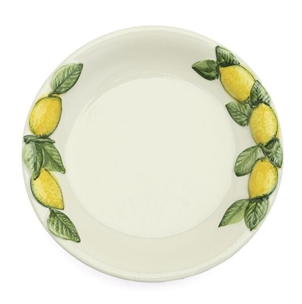 LİMON KABARTMALI SERVİS TABAĞI 28 CM