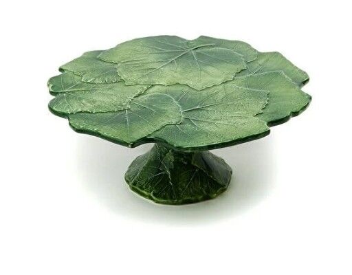 KEK STANDI YEŞİL YAPRAK DETAYLI 29 cm