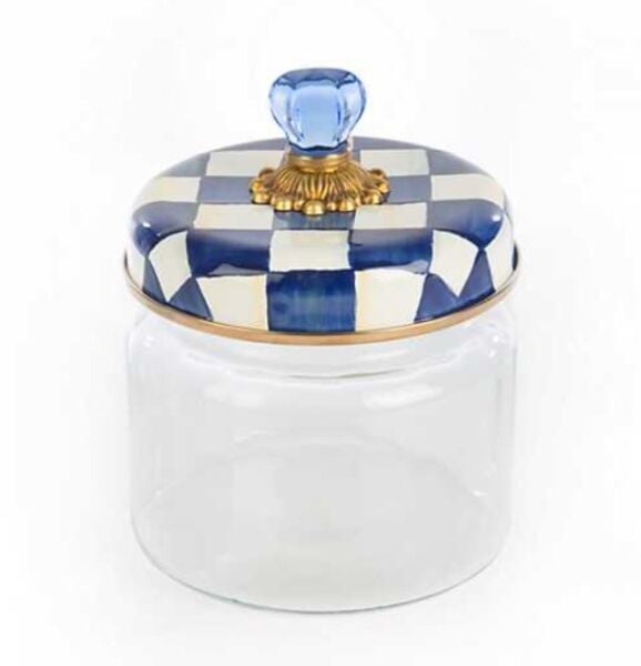Royal Check Kitchen Canister - Small