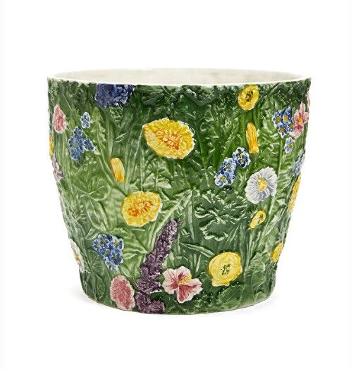 SAKSI YUVARLAK ÇİÇEK DETAYLI 24 en 20 yükseklik