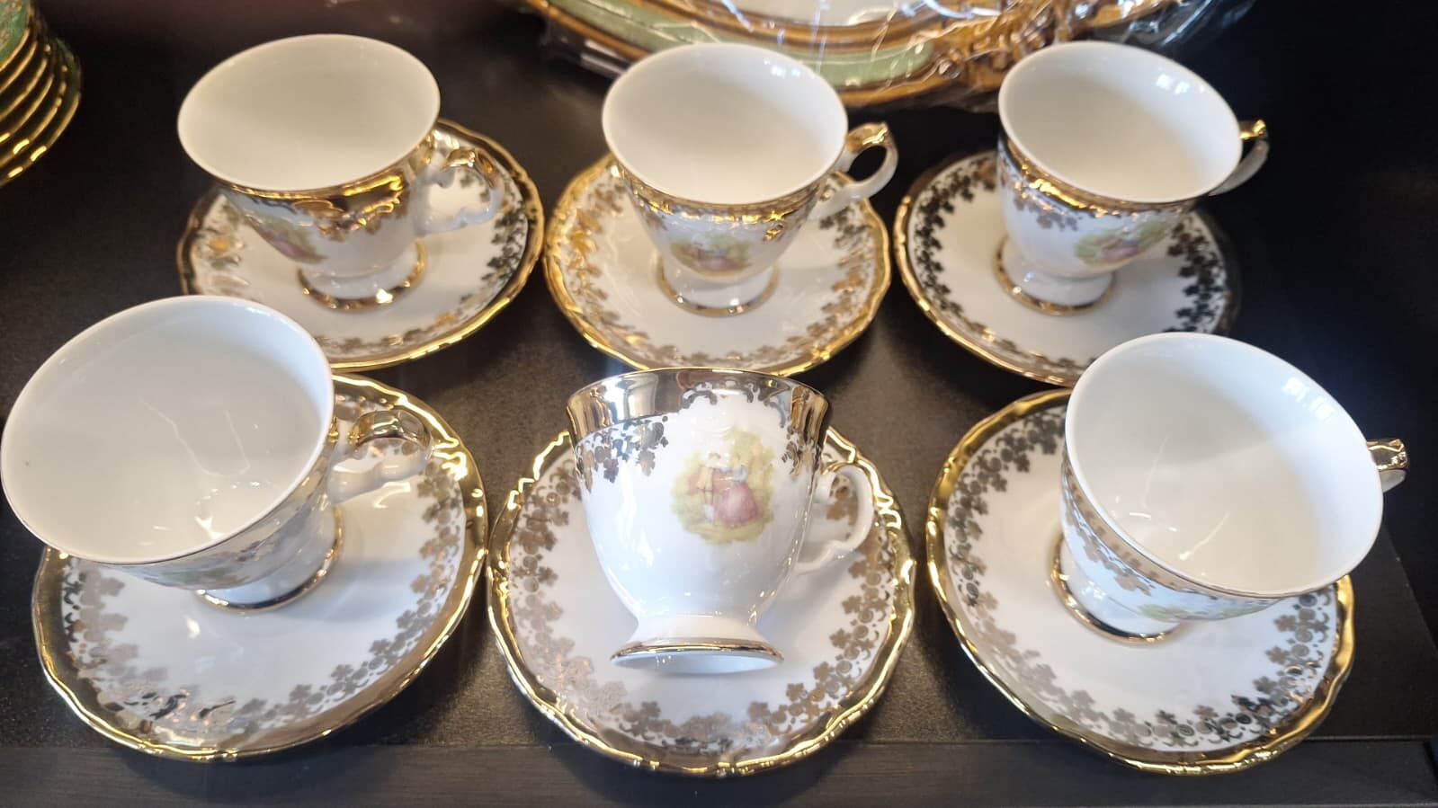 S.Clairy Art 510 6lı Kahve Fincan Seti 150ml