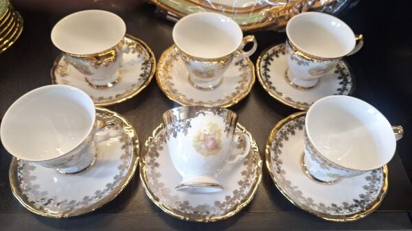 S.Clairy Art 510 6lı Kahve Fincan Seti 150ml