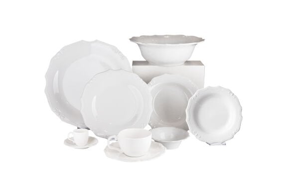 ROYAL CANTERBURY POETRY WHITE 50 PARCA YEMEK VE CAY TAKIMI