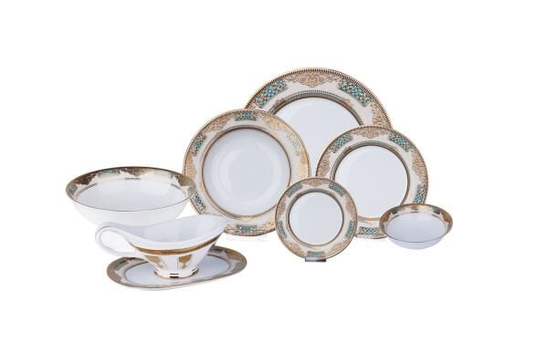 72 PARÇA BONE CHİNA FAUSTA YEMEK TAKIMI