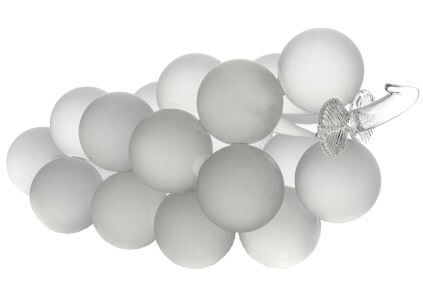 Üzüm Cam Dekor Obje 24x11x12cm