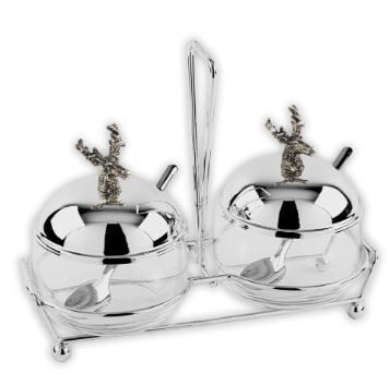 Deer 2li Reçellik 22x18cm