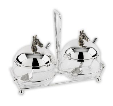 Horse 2li Reçellik 22x18cm