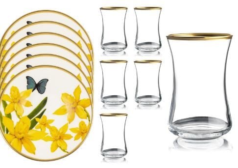 Amazonia 6lı çay seti