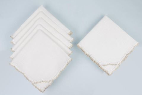 Manolya 6lı pecete 40cm