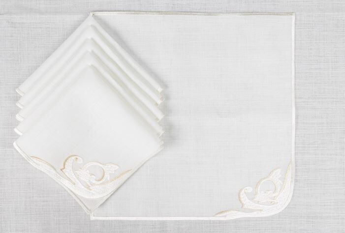 ELIZ BEYAZ 6LI PEÇETE