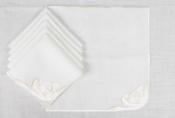 ELIZ BEYAZ 6LI PEÇETE