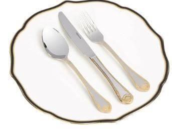 Bianca gold - mirror 90 prç çkb seti