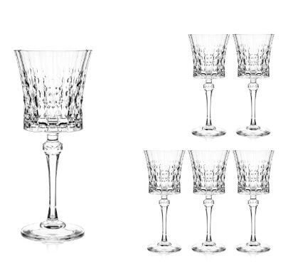 Cristal D'arques Lady Diamond 6lı Kadeh 27cl