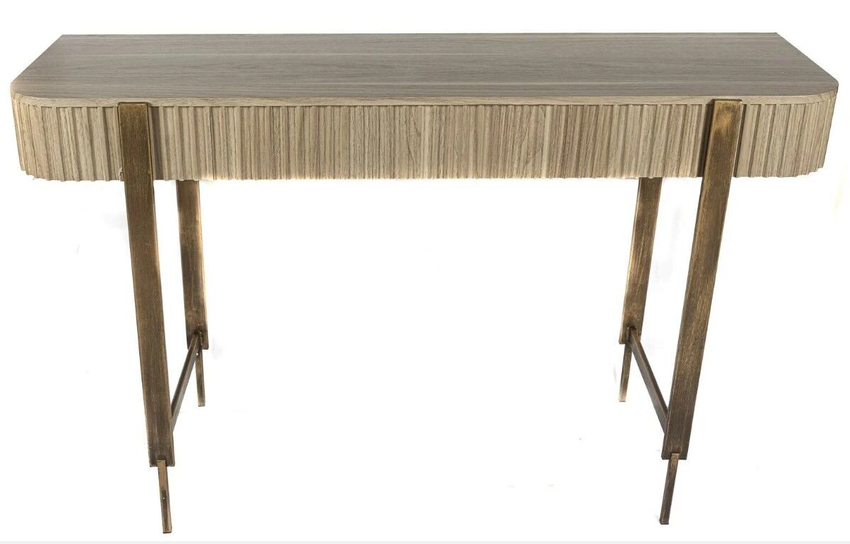 Gold Krem Konsol 120x36x73cm