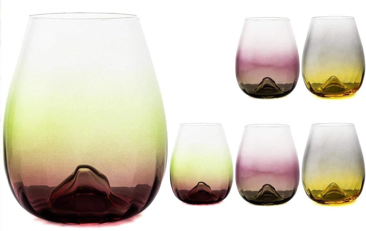 Colorful 6lı Su Bardağı 485ml