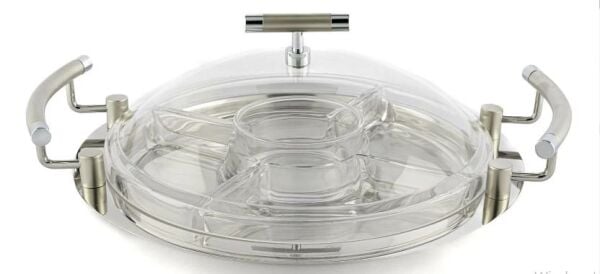 Perle 5 Bölmeli Kahvaltı Seti 38x31x13cm