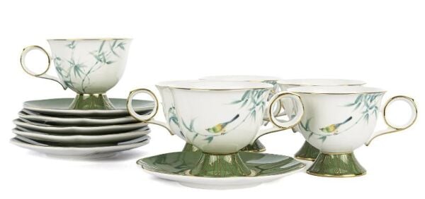 Birdly 6'lı Kahve Fincanı Seti 90cc