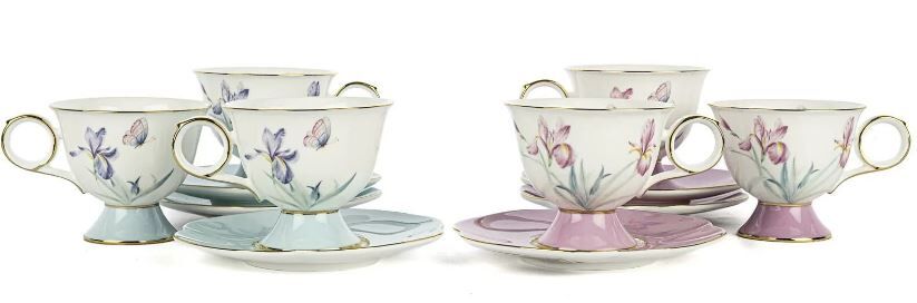 Lilyum 6lı Kahve Fincanı Seti