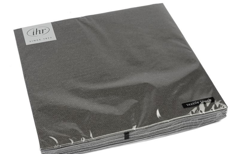 Dark Grey 12li Kağıt Peçete 40x40cm