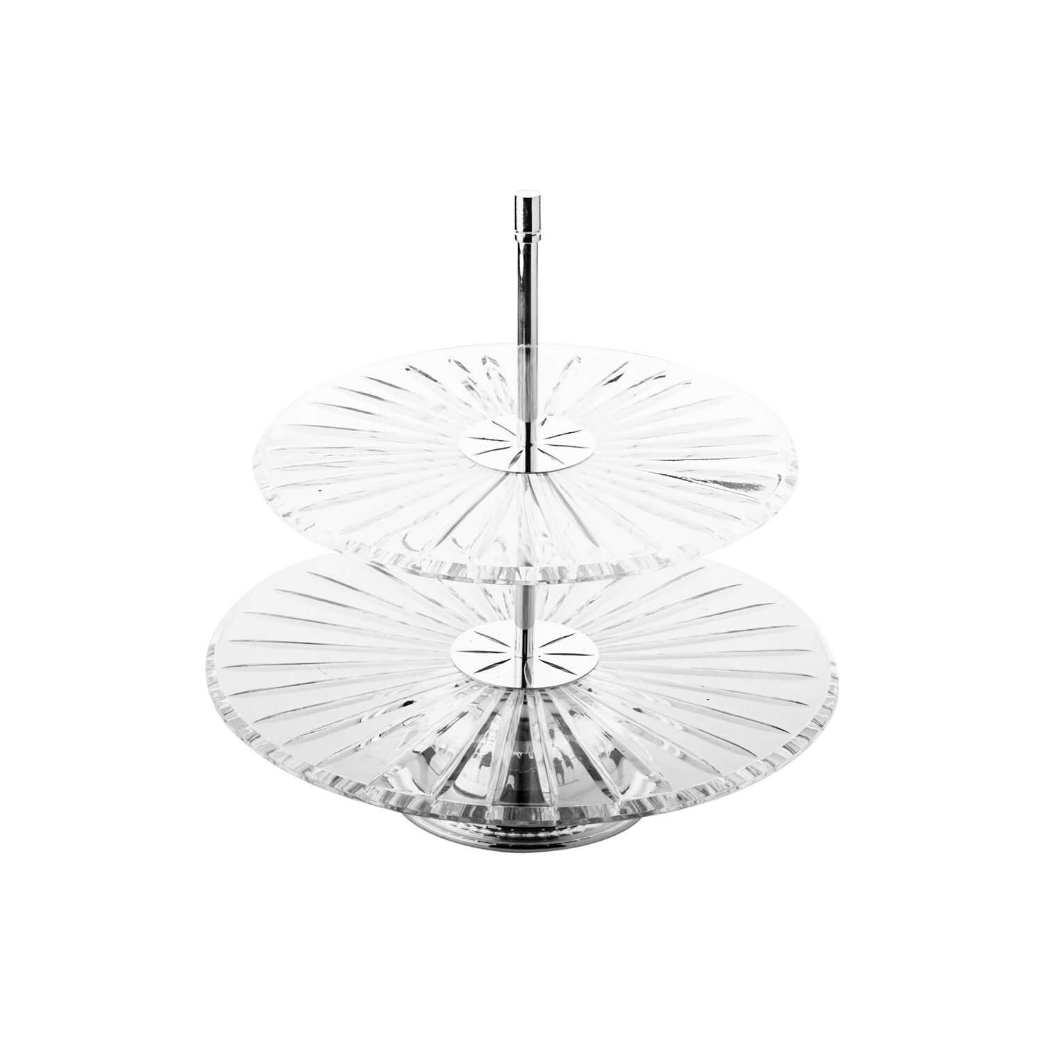 GUMUS YUV 2 KATLI CAM PASTALIK  30
cm