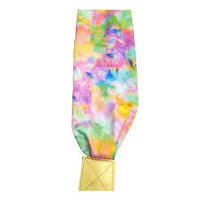 tie dye yellow