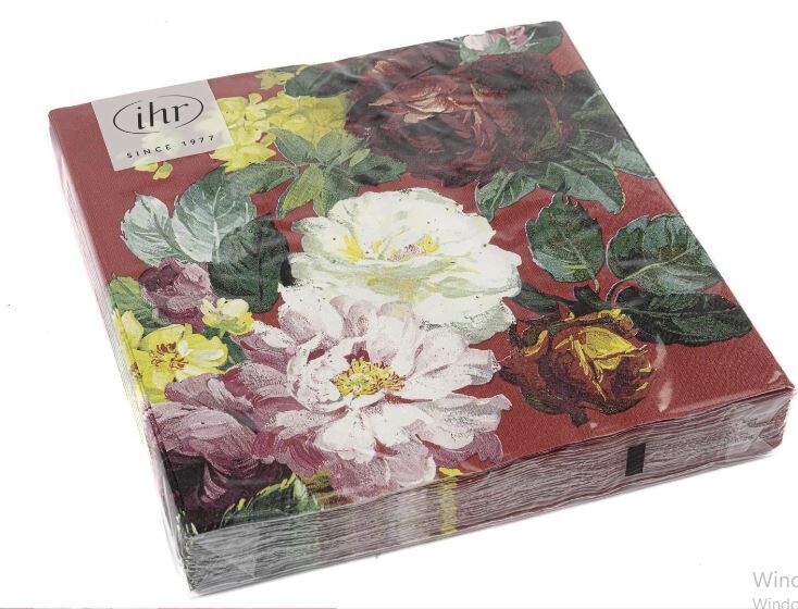 Big Rose 20li Kağıt Peçete 33x33cm