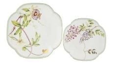 Happily 4 Prç 2li Pasta 19cm ve Servis Tabağı 25cm Seti