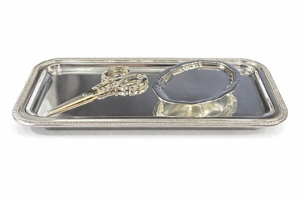 İNGİLİZ YAPRAK BATON TEPSİ*3'LU ELYESE RE(