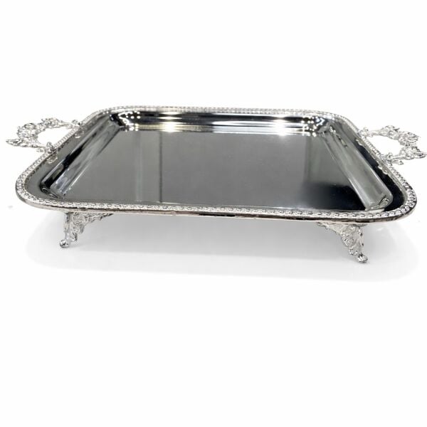 KARE 22”22 GÜVERSE ELİF KULP TEPSİ