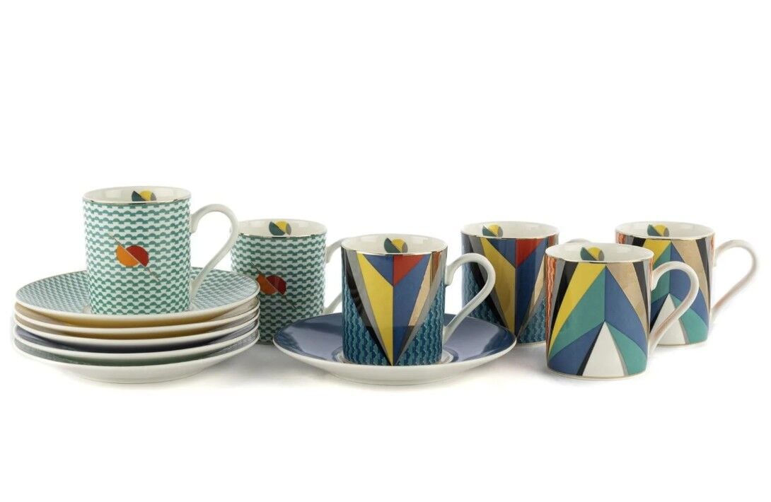 Billow 6lı Kahve Fincanı Seti 90cc