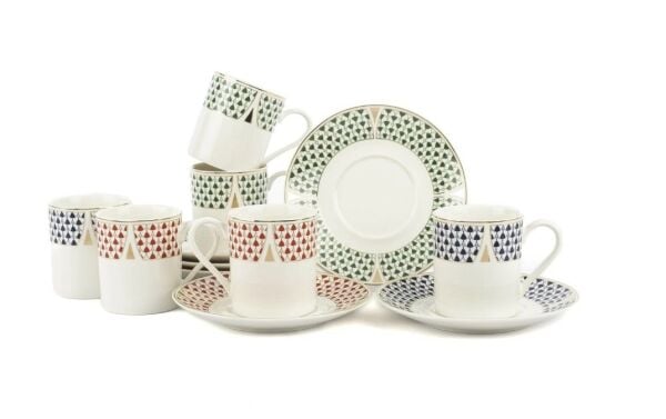 Regular 6lı Kahve Fincanı Seti 90cc