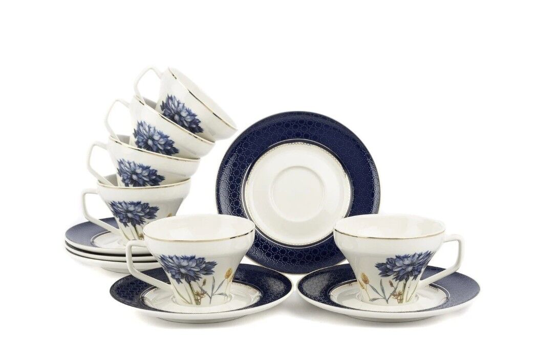 Lapis 6lı Kahve Fincanı Seti 90cc