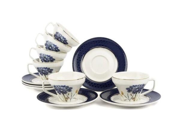 Lapis 6lı Kahve Fincanı Seti 90cc