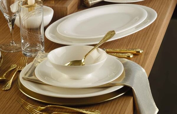 ROYAL CANTERBURY FLARE WHITE 60 PARCA YEMEK TAKIMI SETI