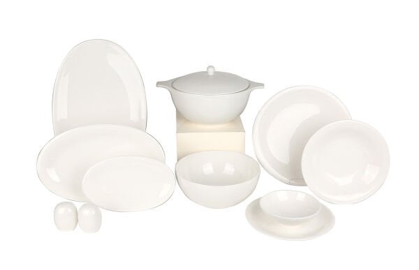 ROYAL CANTERBURY FLARE WHITE 60 PARCA YEMEK TAKIMI SETI