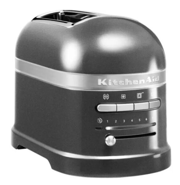 Kitchenaid Artisan 2 Dilim Ekmek Kızartma Makinesi 5KMT2204 Medallion Silver-EMS