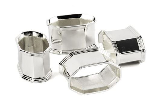 Silver 4lü Peçete Yüzüğü