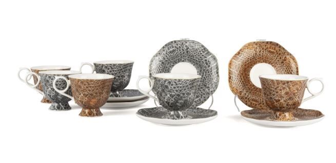 Croco 6lı Kahve Fincan Seti 90cc