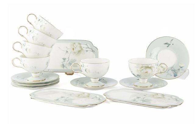 Vol De Fleurs 15 Prç 6lı Kahve Fincanı Seti 90cc