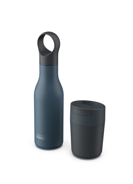 RefillReuseRepeat Mug&Bottle Set (Blue)