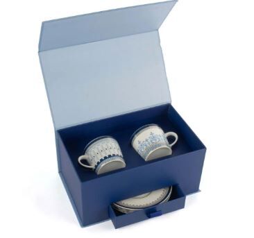 Blue Harmony 2li Kahve Fincan Seti 90cc