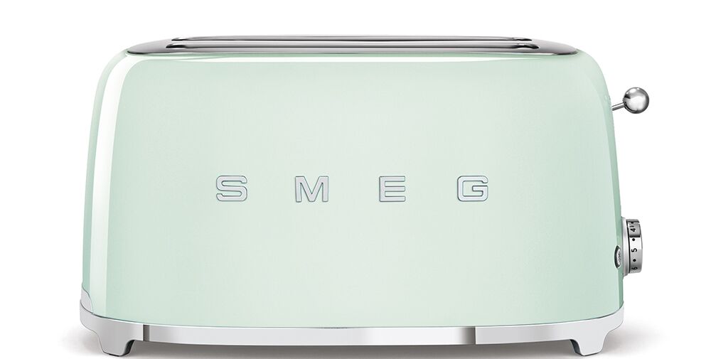 Smeg 50's Style Retro Pastel Yeşil 2x2 Ekmek Kızartma Makinesi