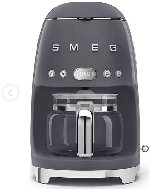 Smeg 50's Style Retro Barut Gri Filtre Kahve Makinesi
