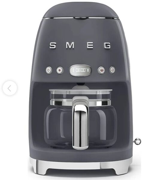 Smeg 50's Style Retro Barut Gri Filtre Kahve Makinesi