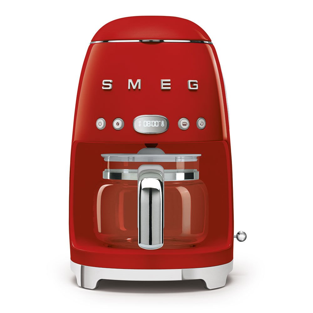 Smeg 50's Style Retro Kırmızı Filtre Kahve Makinesi