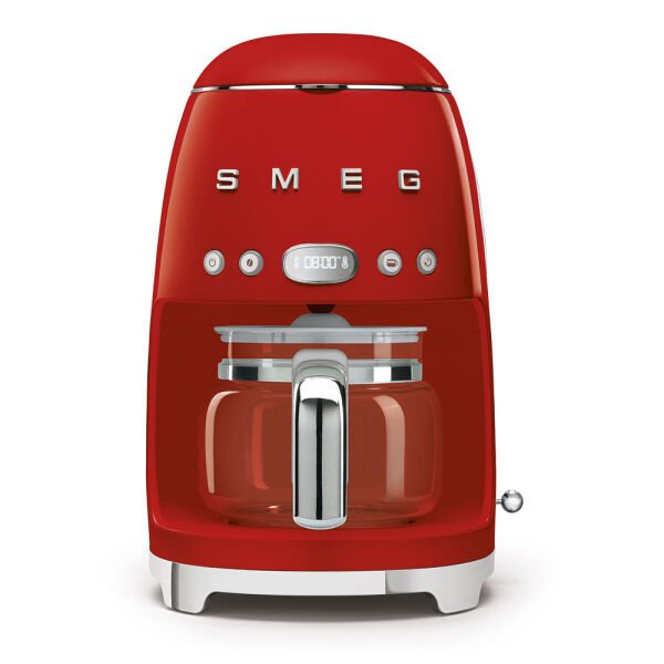 Smeg 50's Style Retro Kırmızı Filtre Kahve Makinesi