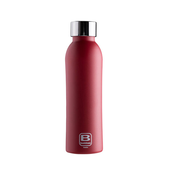 BUGATTI TWIN PAS CEL TERMOS 500ML MAT KIRMIZI
