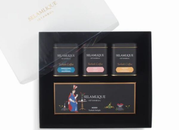 Türk Kahvesi ve Lokum Seti
